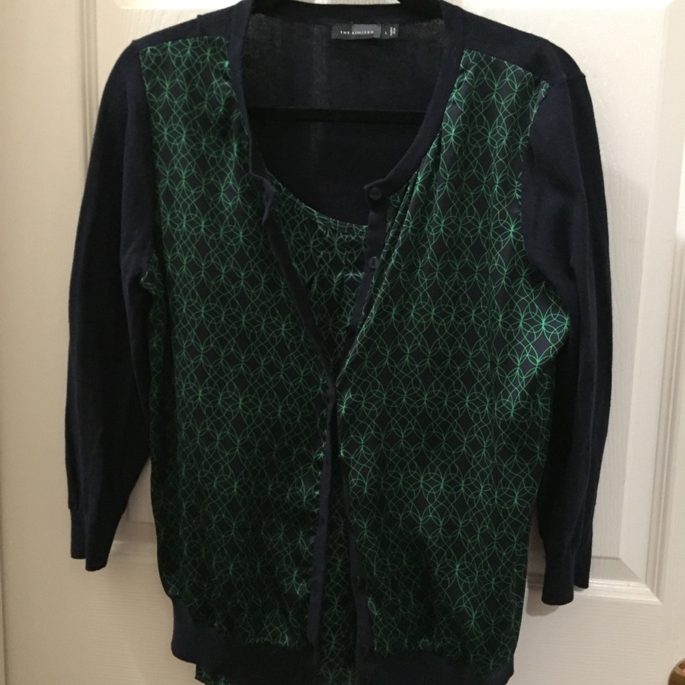 Cami/Cardigan Twin Set Large